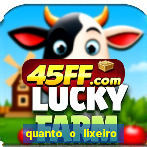 quanto o lixeiro ganha por ano
